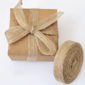 Natural Jute Ribbon for DIY Crafts and Decorations