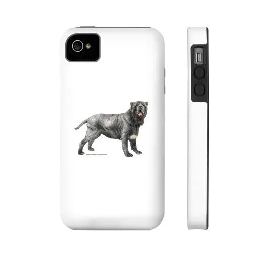 Neapolitan Mastiff Illustration Phone Case