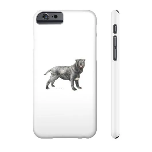 Neapolitan Mastiff Illustration Phone Case