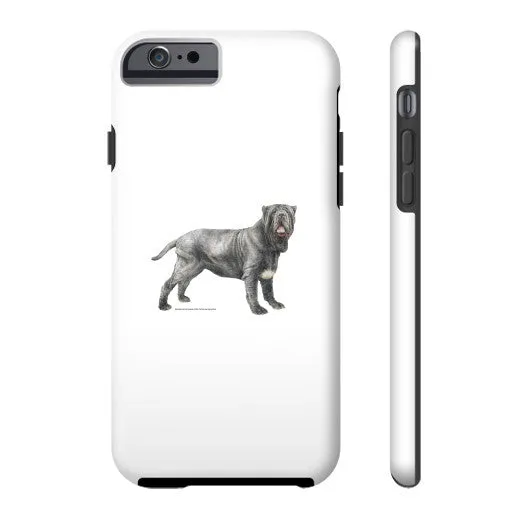 Neapolitan Mastiff Illustration Phone Case