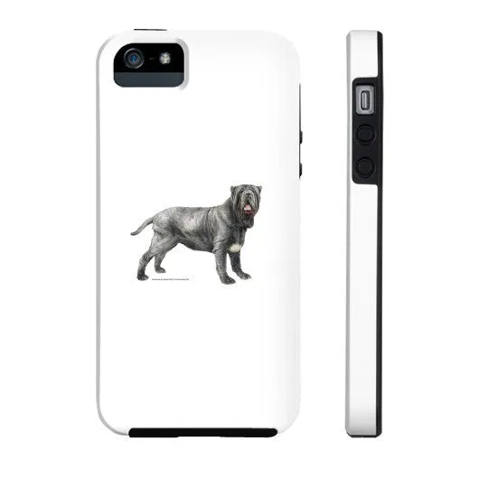 Neapolitan Mastiff Illustration Phone Case