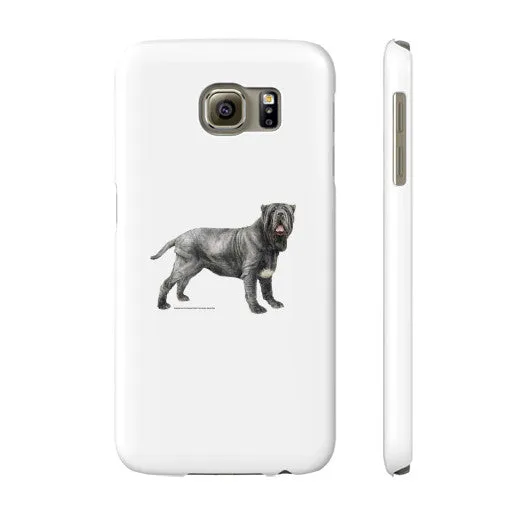 Neapolitan Mastiff Illustration Phone Case