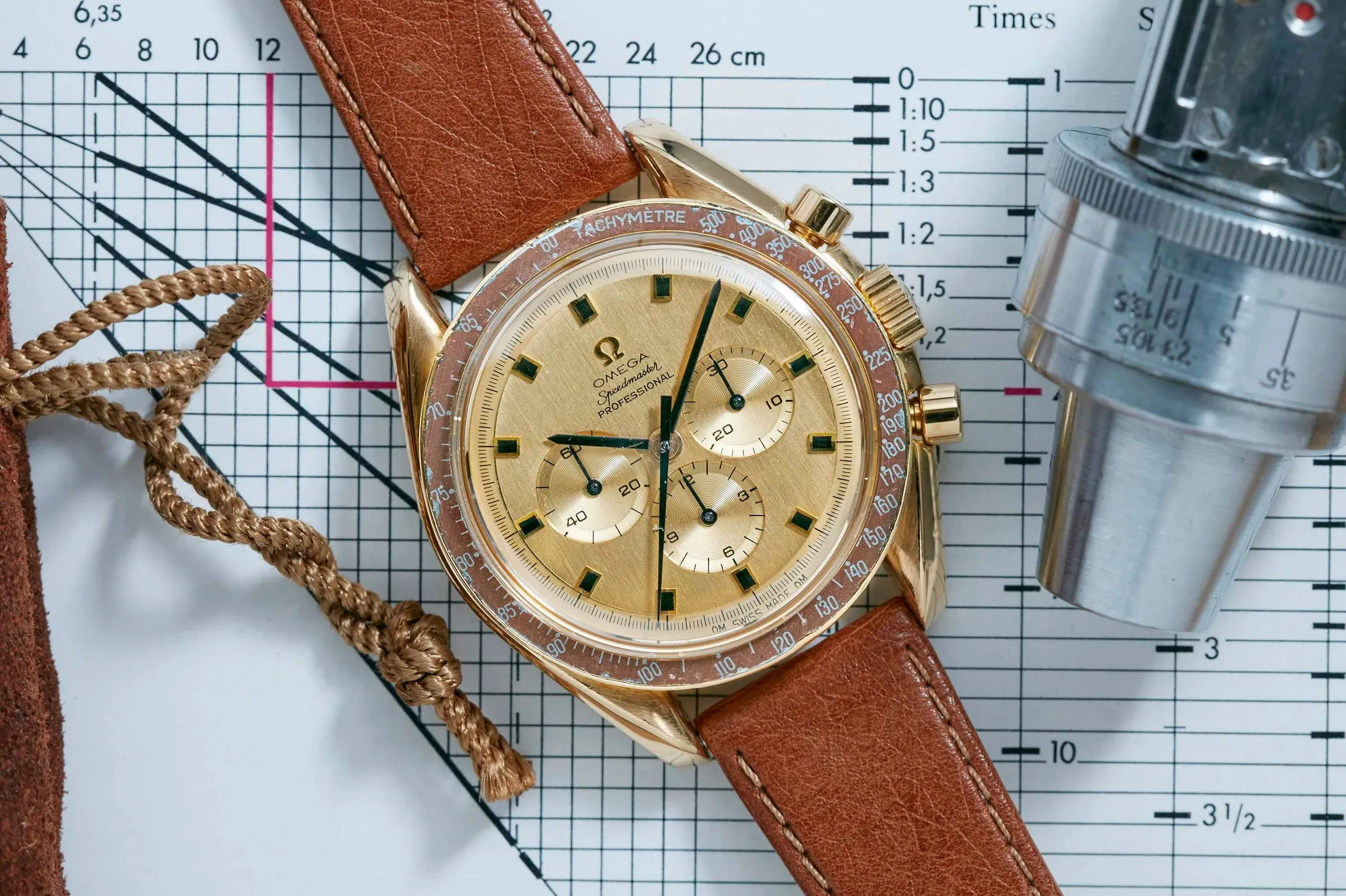 Omega Speedmaster Professional 18k Gold