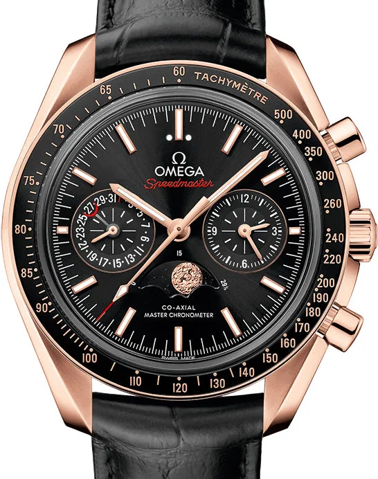 Omega Speedmaster Two Counters MoonPhase 18K Sedna™ gold Men's Watch