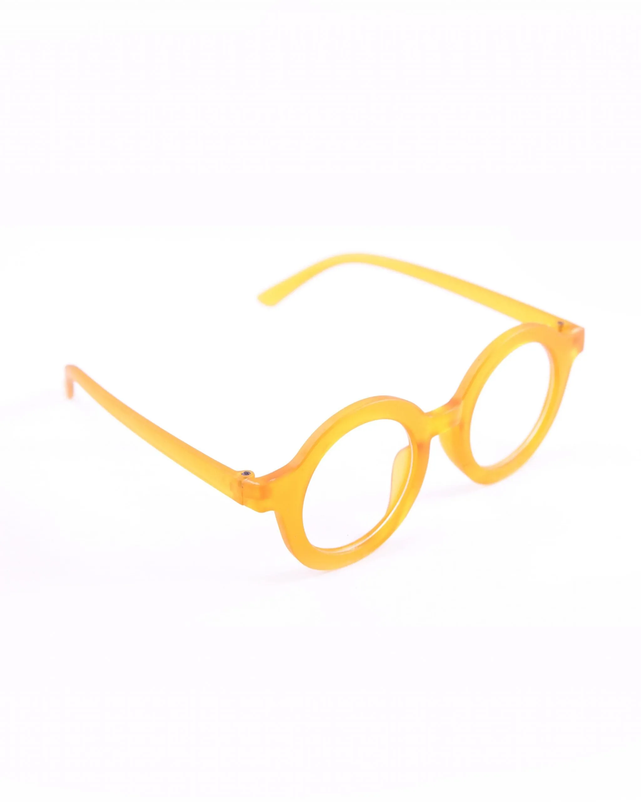 ORANGE CLEAR GLASSES