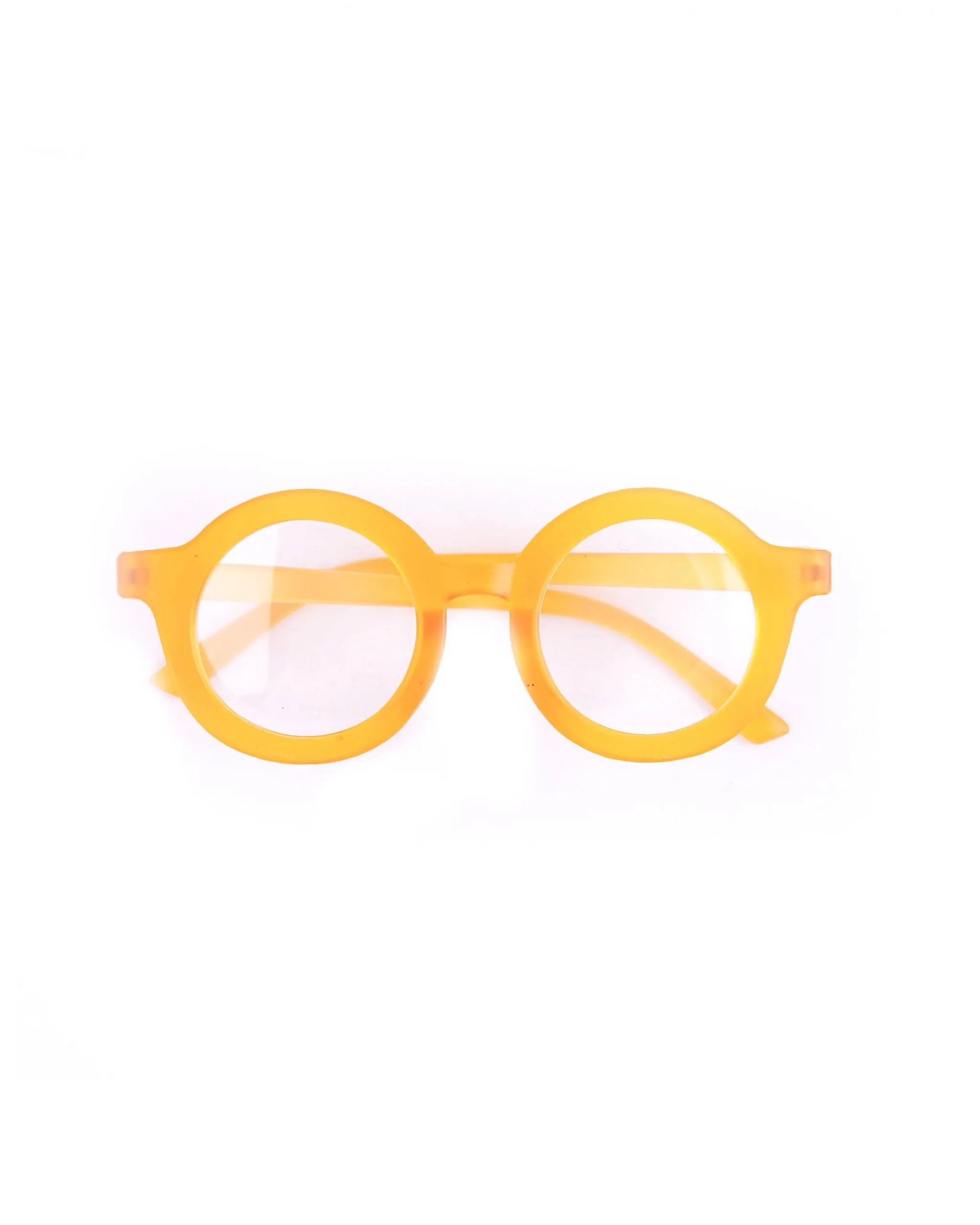 ORANGE CLEAR GLASSES