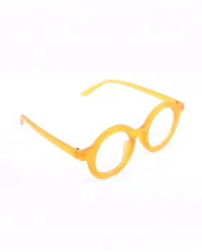 ORANGE CLEAR GLASSES