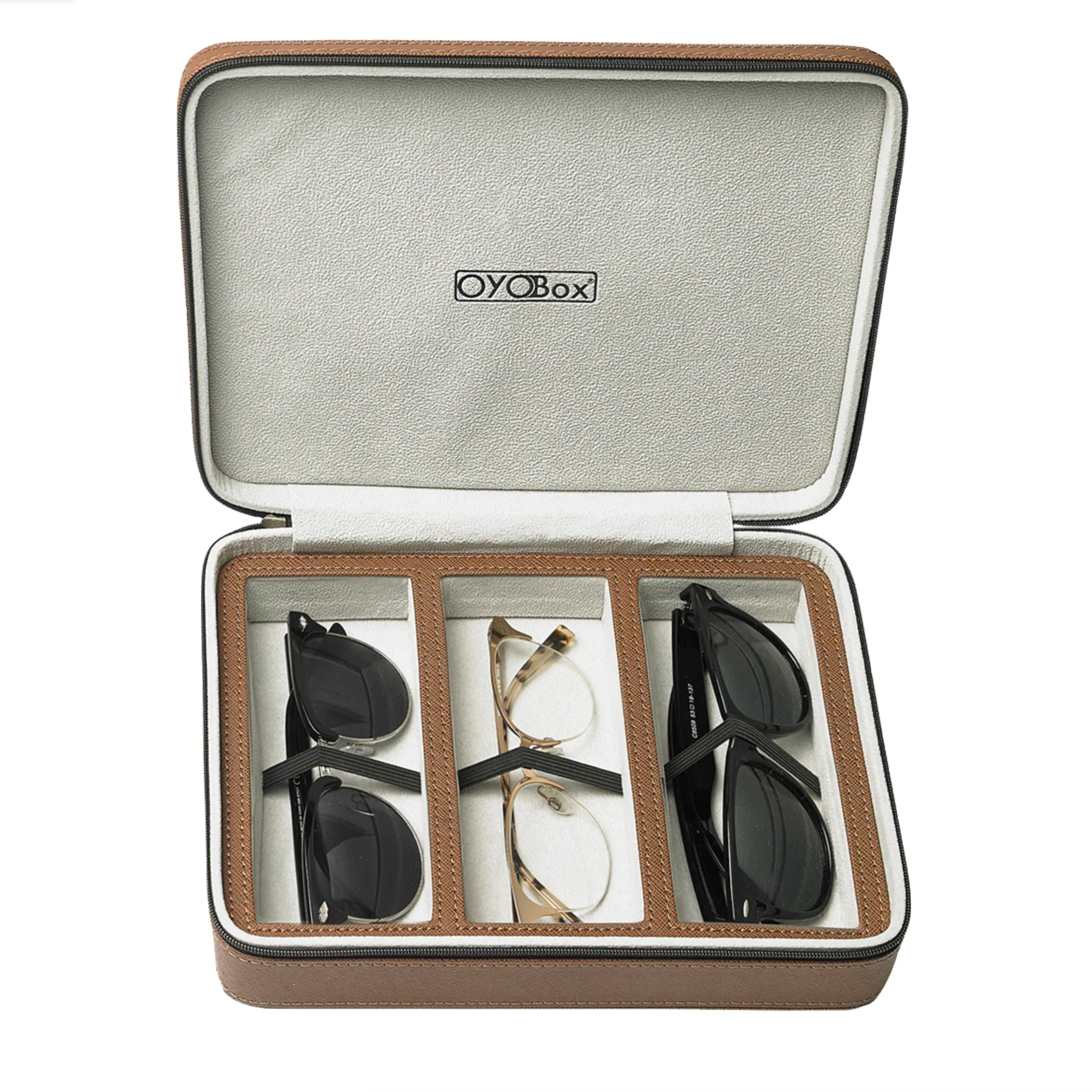 OYOBox Travel Case - Chocolate Brown