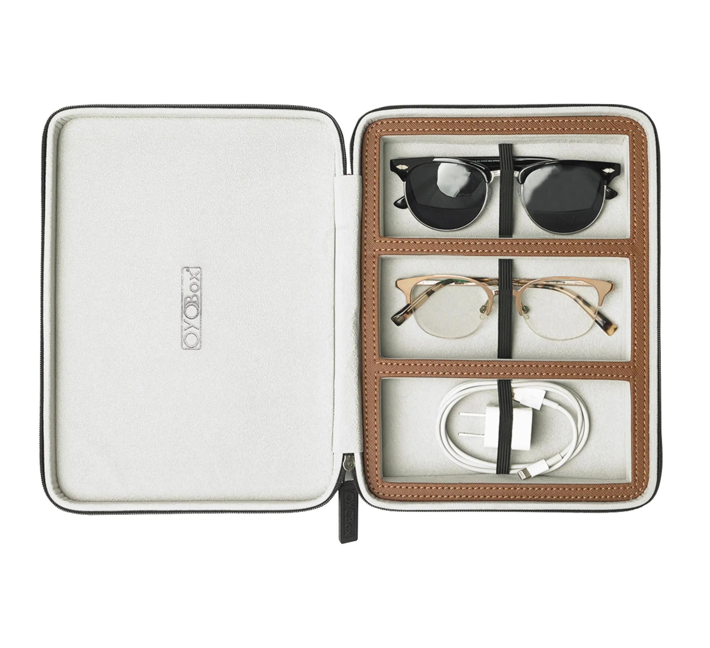 OYOBox Travel Case - Chocolate Brown