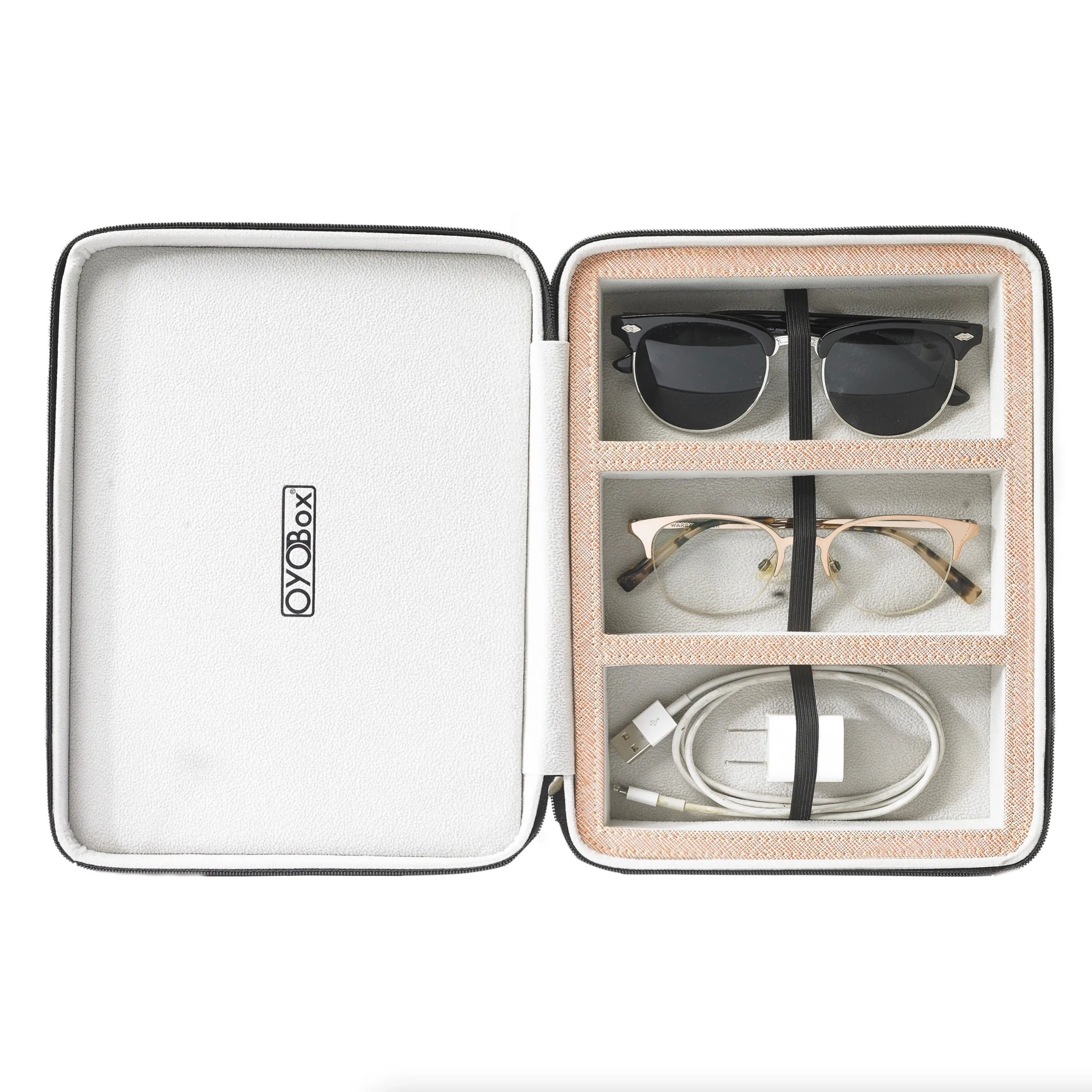 OYOBox Travel Case - Peaches 'N Cream