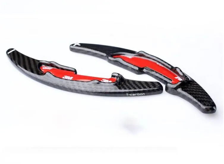 Pinalloy 100% Real Carbon Fiber Steering Wheel Paddle Shifter Extension For M3 M4 M5 M6