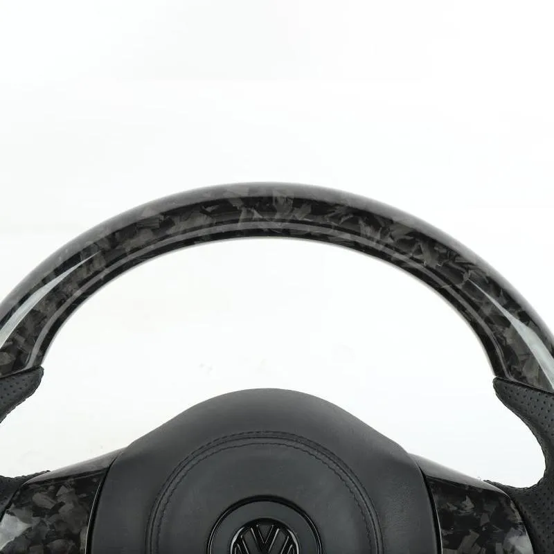 Pinalloy Forged Carbon Fiber Re-manufactured Steering Wheel For VW MK6 (Non multi-function)
