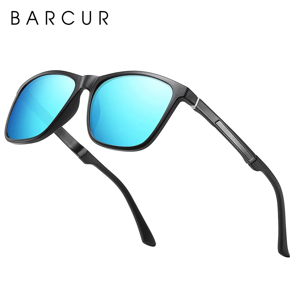 Polarized Sunglasses for Men Al-Mg Ultralight TR90 Frame 8717