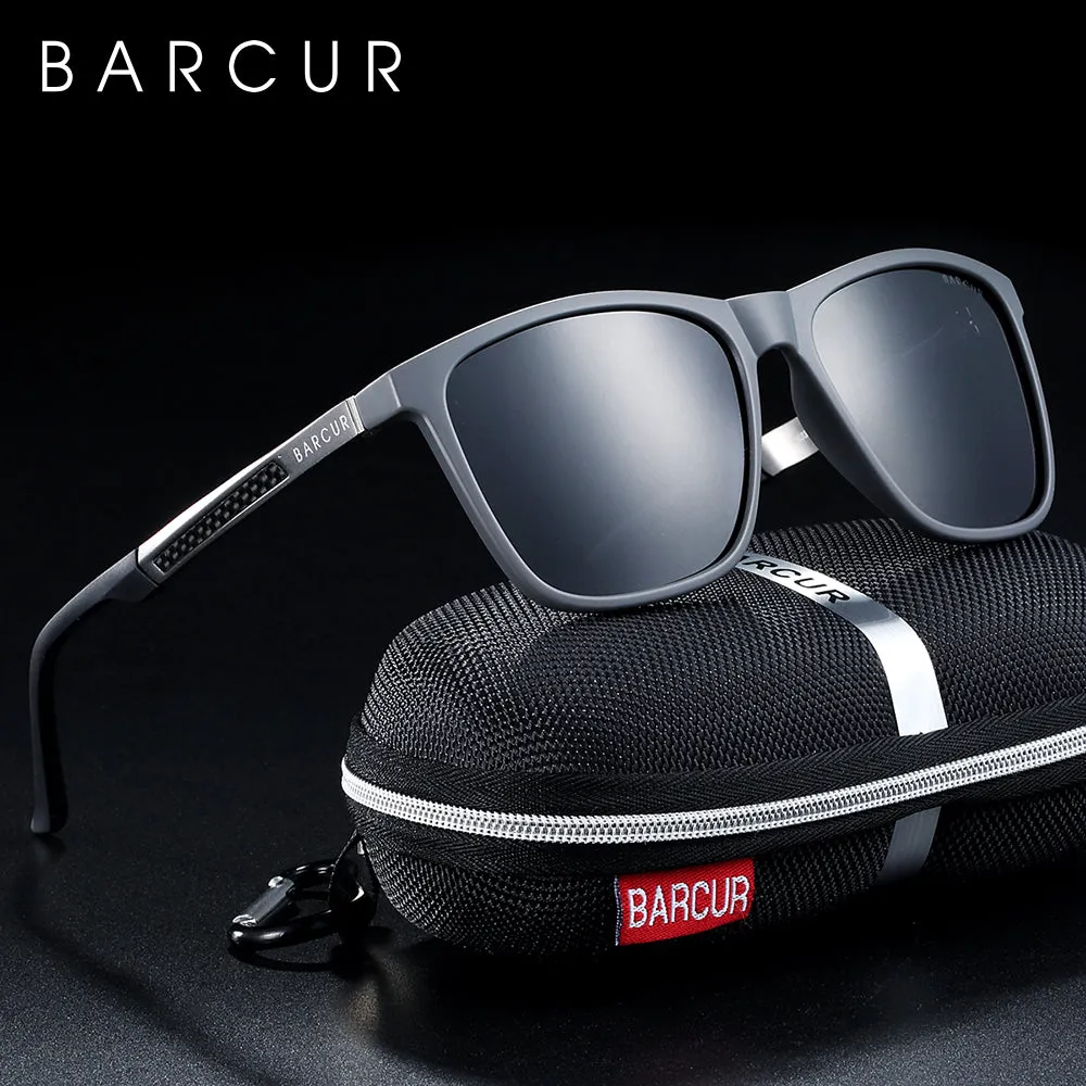 Polarized Sunglasses for Men Al-Mg Ultralight TR90 Frame 8717