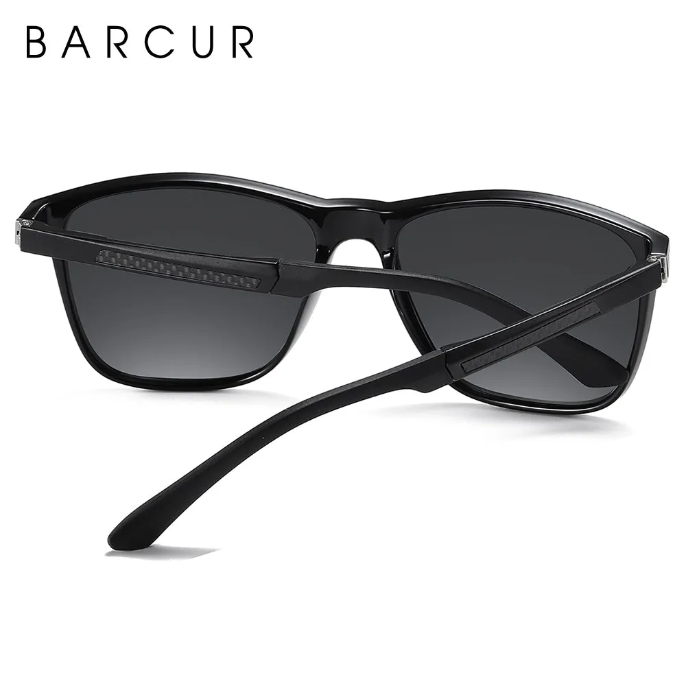 Polarized Sunglasses for Men Al-Mg Ultralight TR90 Frame 8717