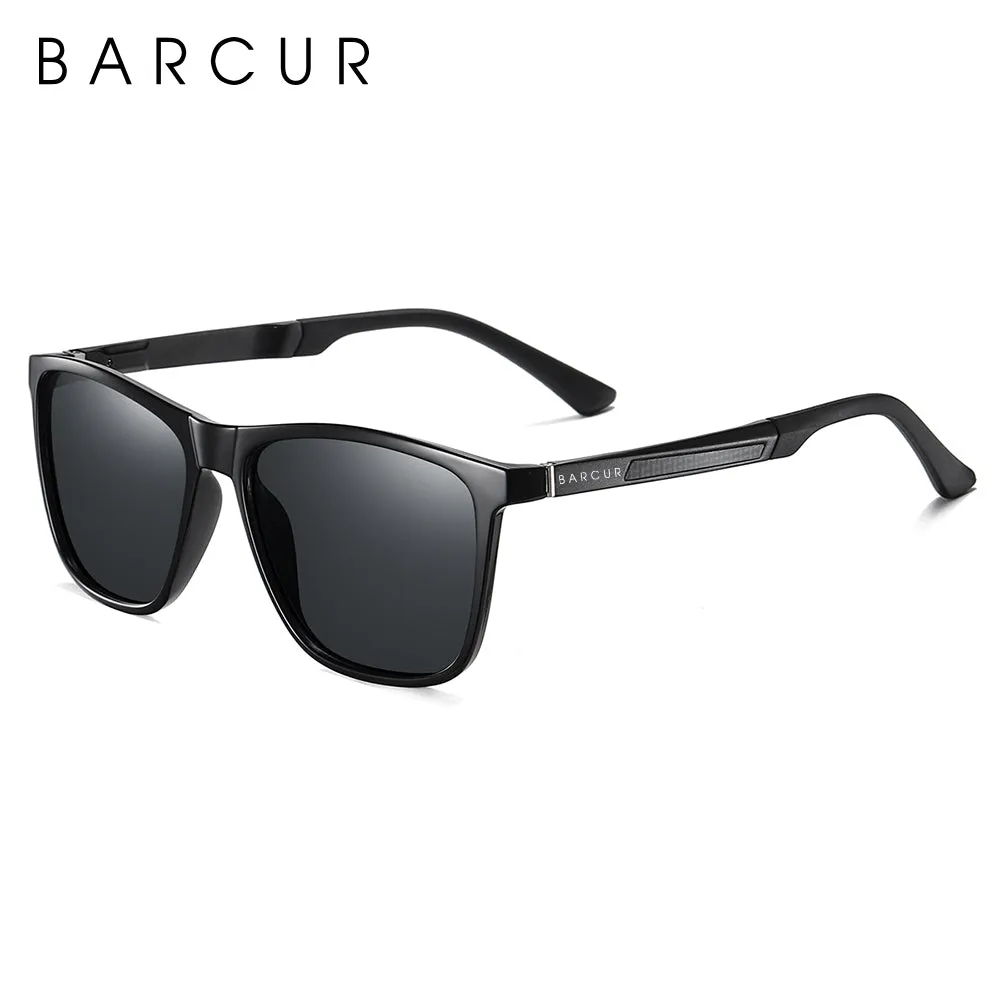 Polarized Sunglasses for Men Al-Mg Ultralight TR90 Frame 8717