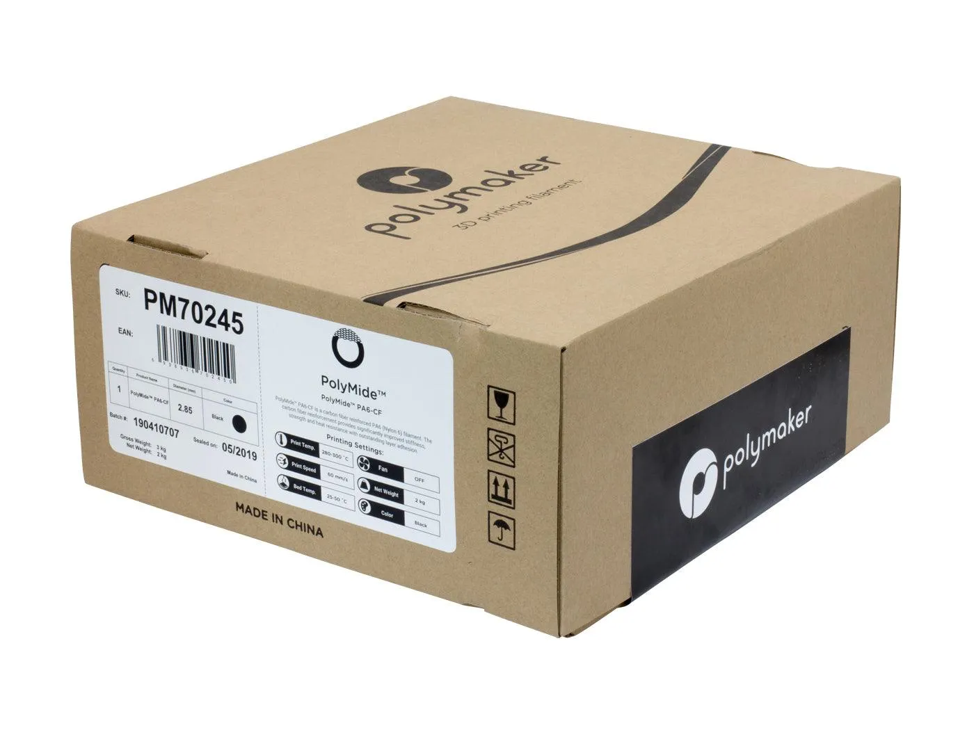 Polymaker PolyMide PA6-CF 2.85mm 2kg