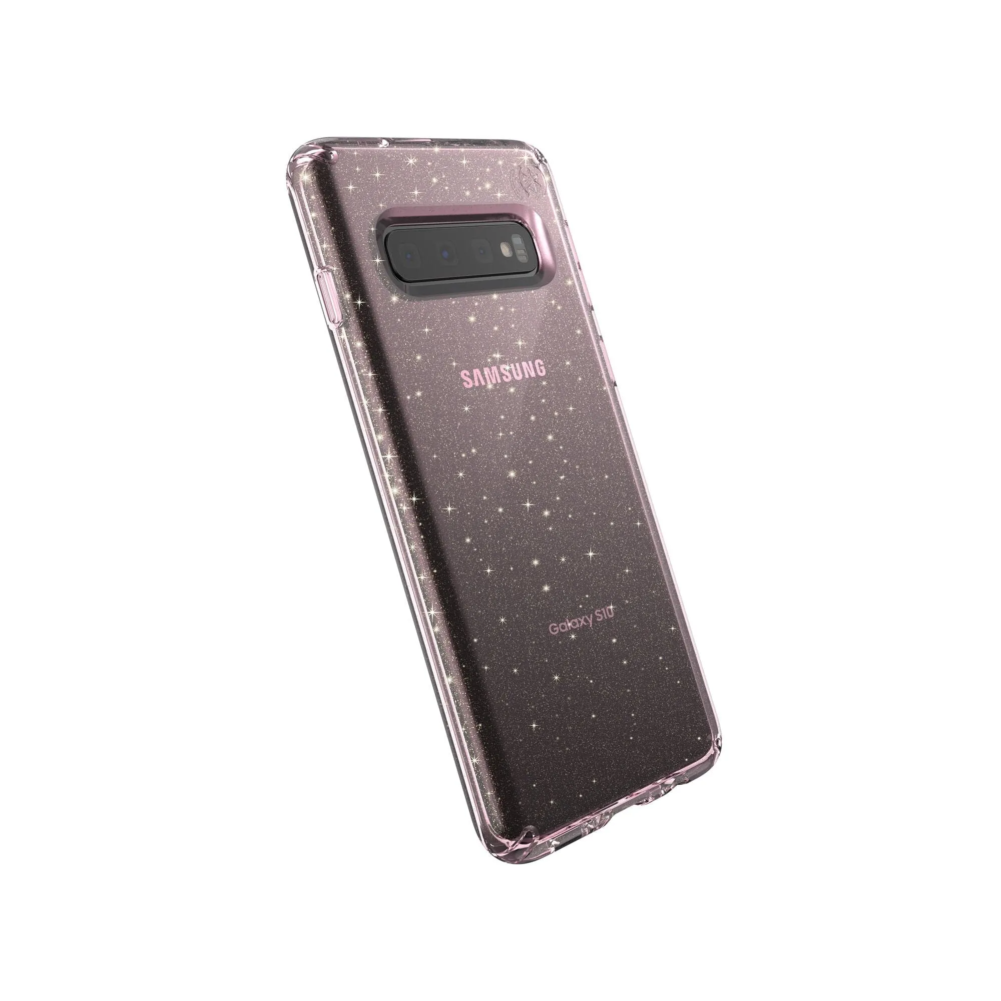 Presidio Clear   Glitter Galaxy S10 Cases
