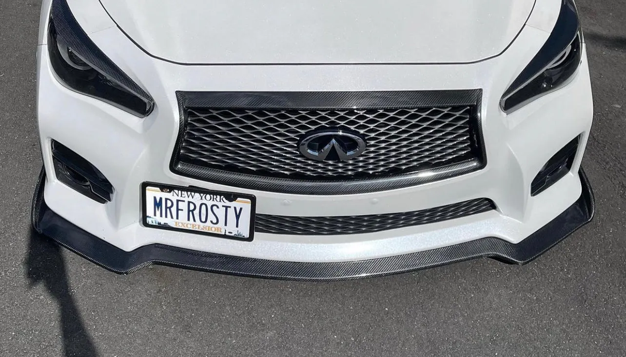 Q50 14-17 Sport Carbon Fiber Lip