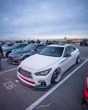 Q50 sport 2018   carbon fiber lip