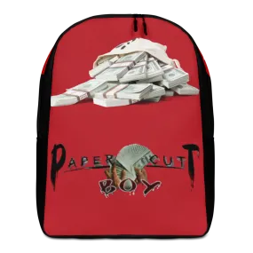 "Paper Cut Boy" Minimalist Backpack