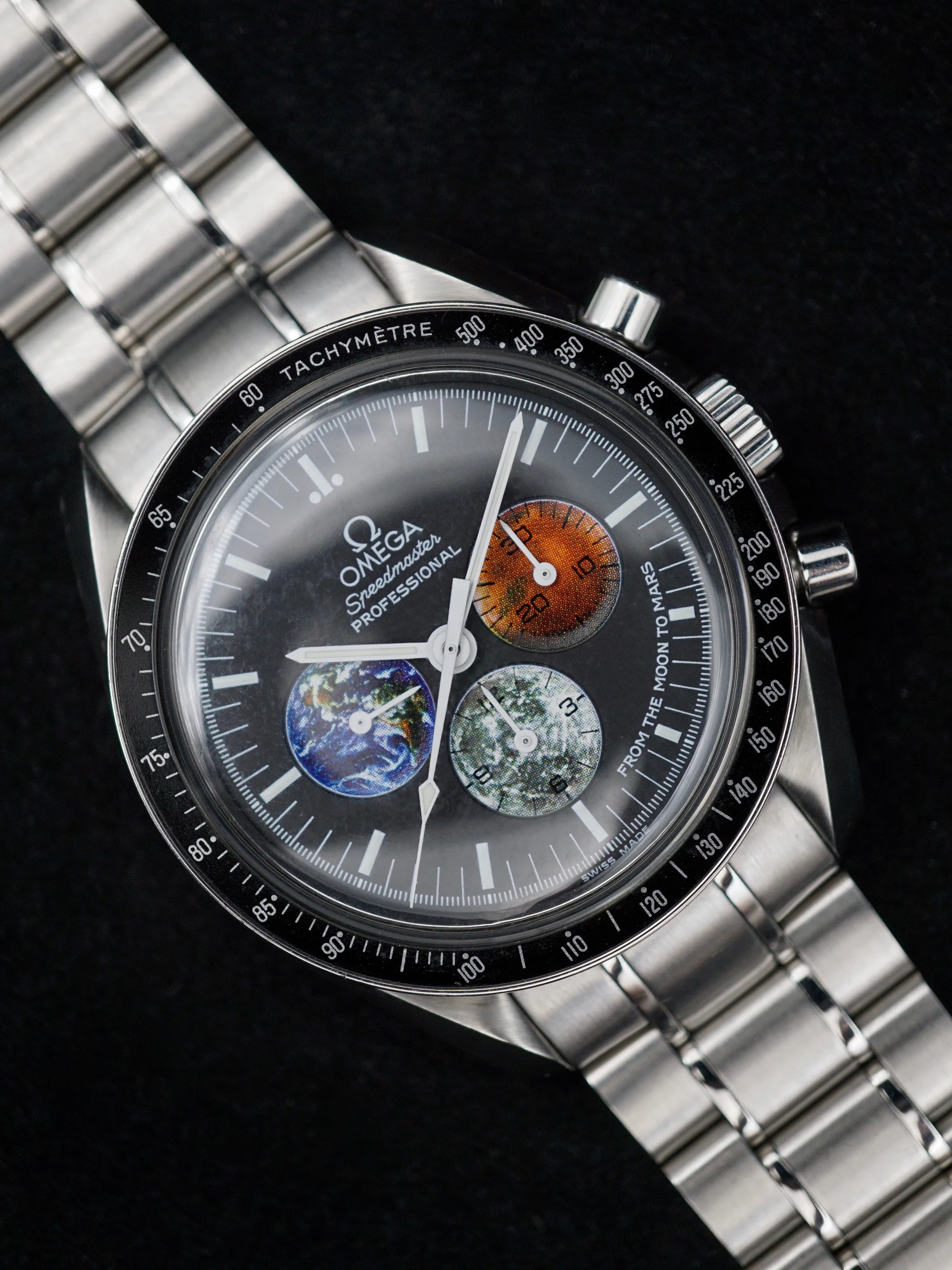 Rare 2000 OMEGA Speedmaster 3577.50  "Moon to Mars" Edition