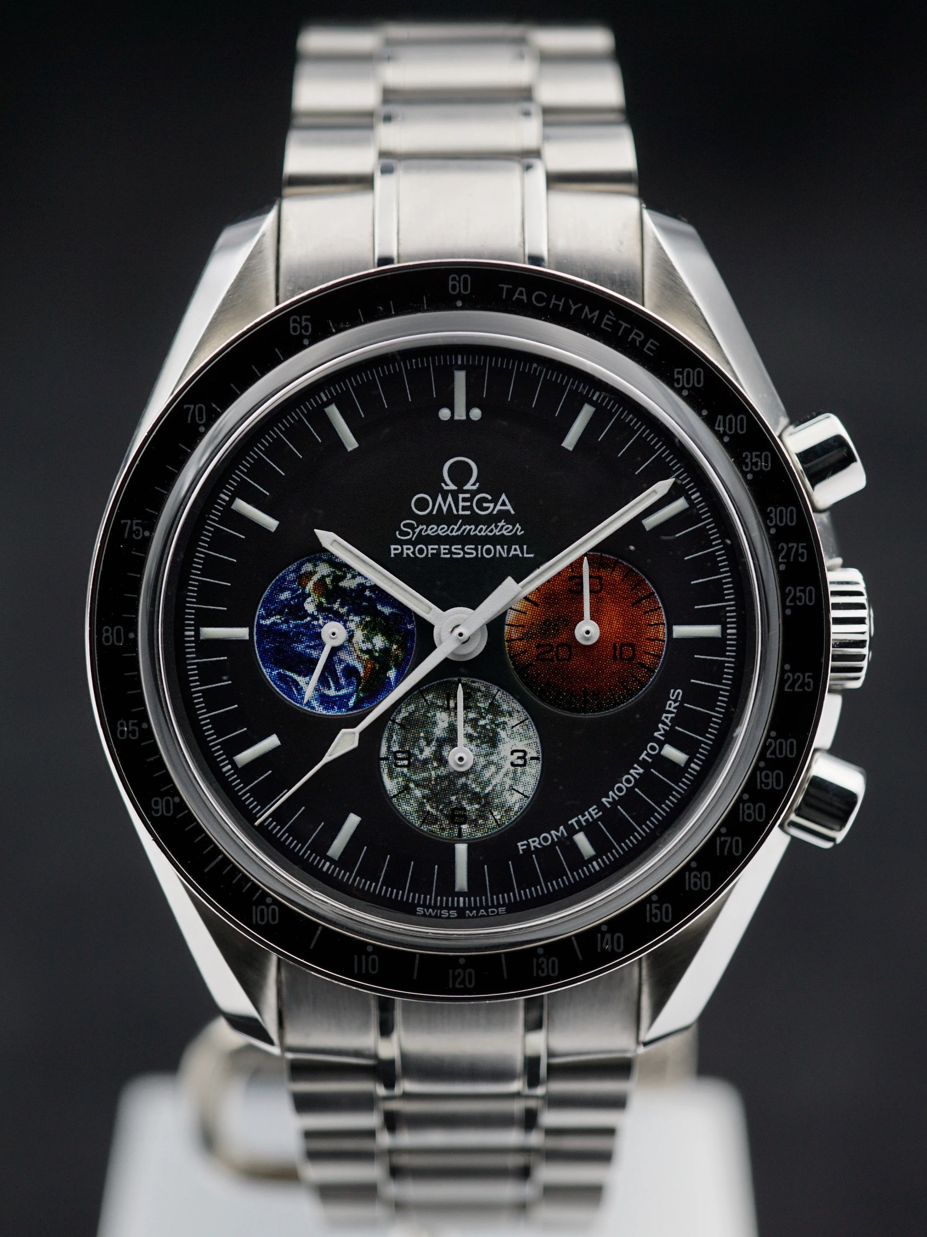 Rare 2000 OMEGA Speedmaster 3577.50  "Moon to Mars" Edition