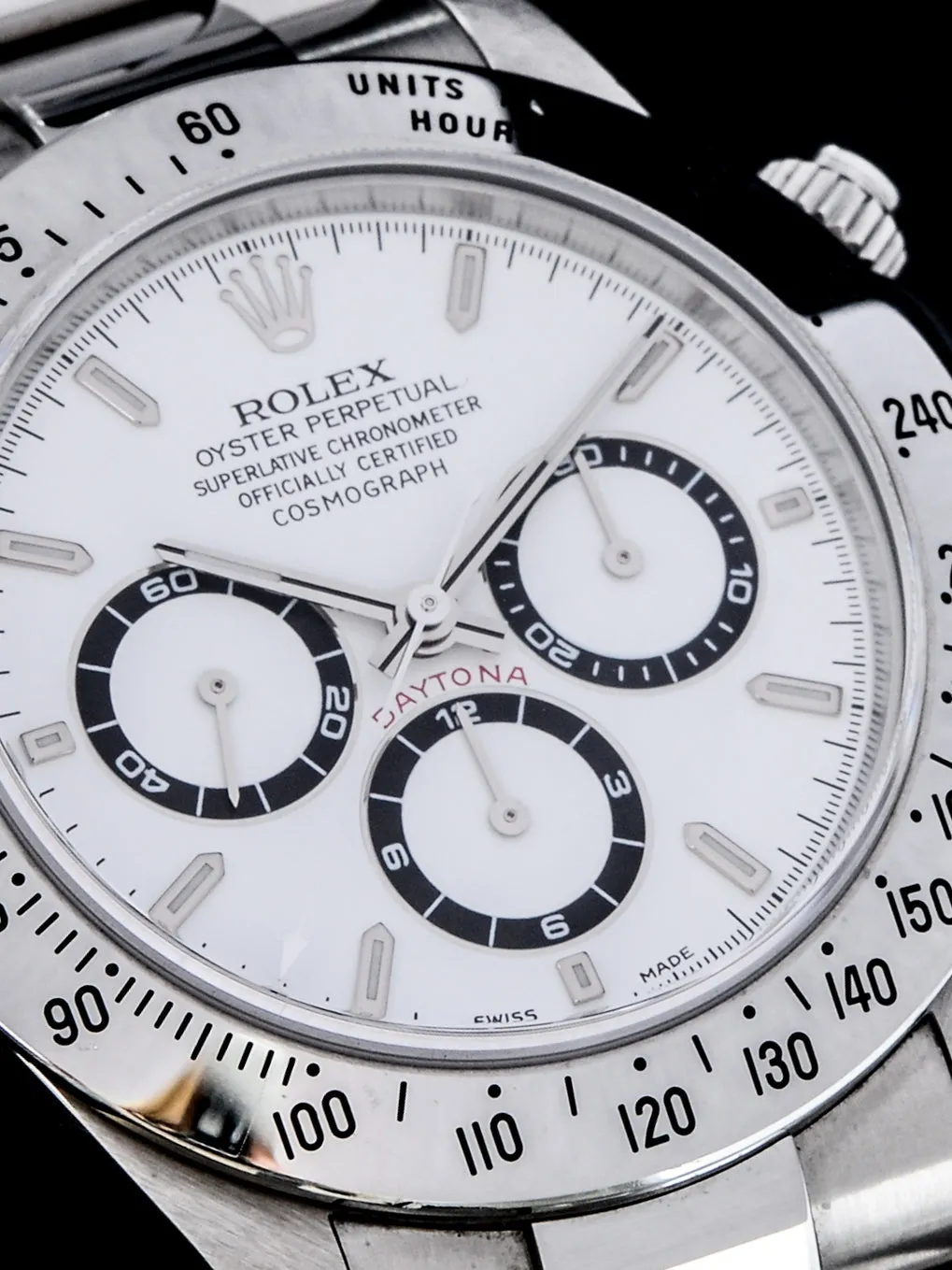 **RARE** P-Serial Rolex Zenith Daytona (Ref. 16520) Unpolished Box and Papers