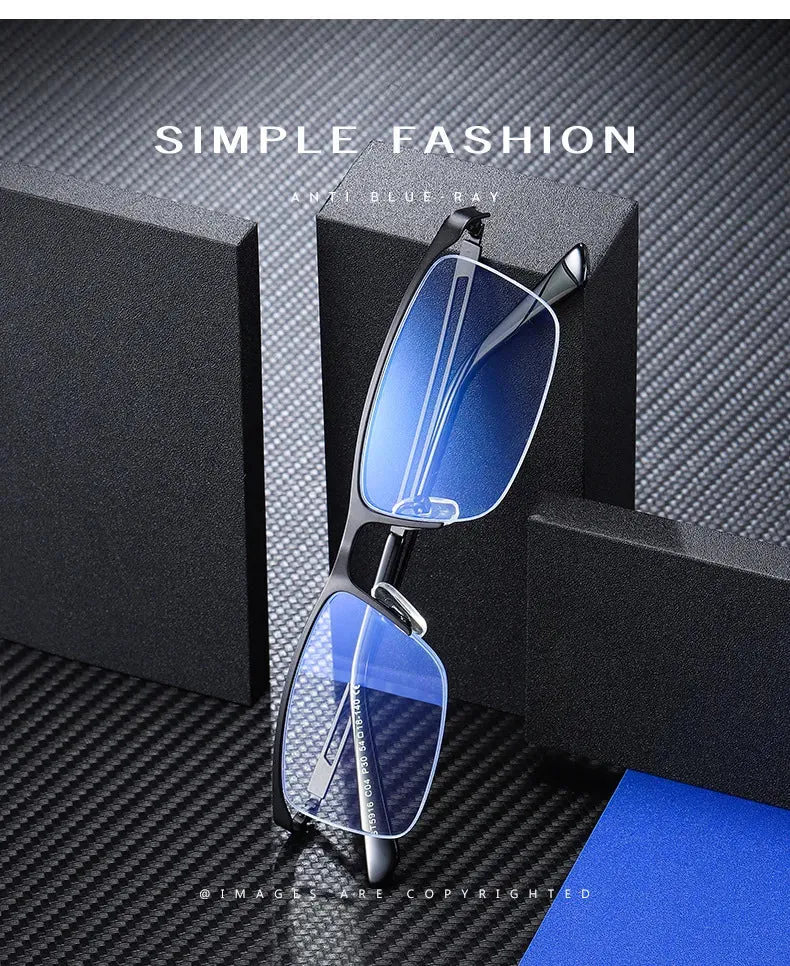 RBENN Anti Blue Light Ultralight Half Frame Reading Glasses