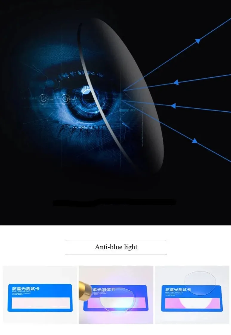 RBENN Anti Blue Light Ultralight Half Frame Reading Glasses