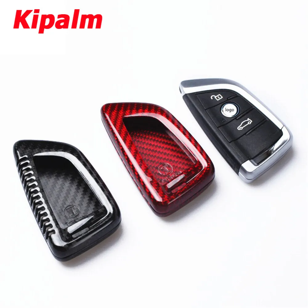 Remote Shell Protective Key Cover Carbon Fiber Car Key Case For BMW Universal