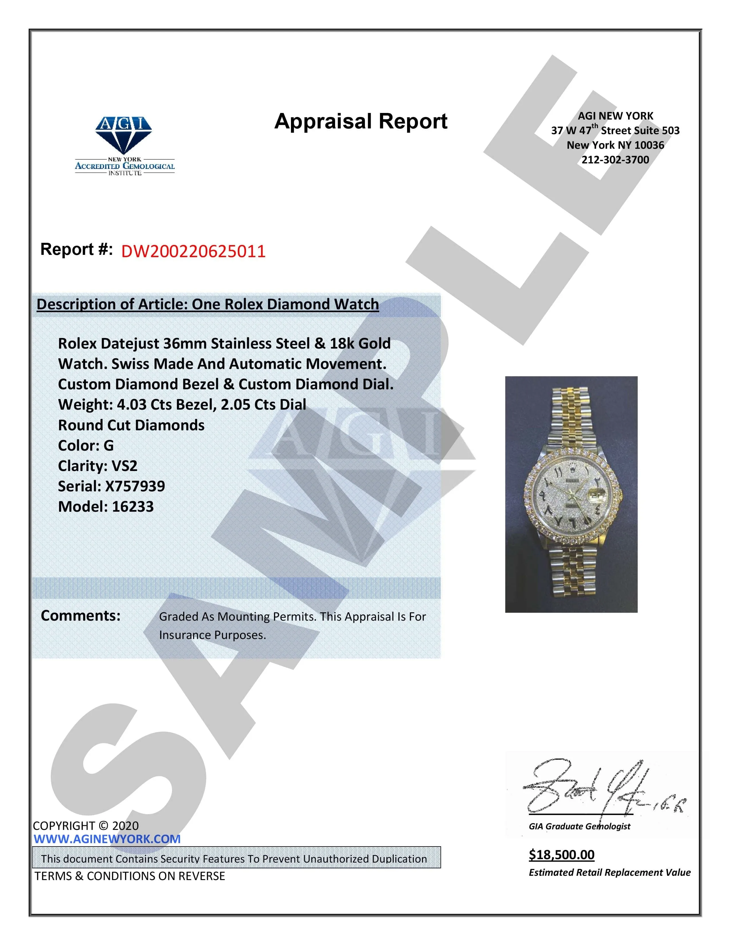 RLX Date just II Watch | 41 MM | "Who Cares I'm Already Late" Custom Dial | Jubilee Band