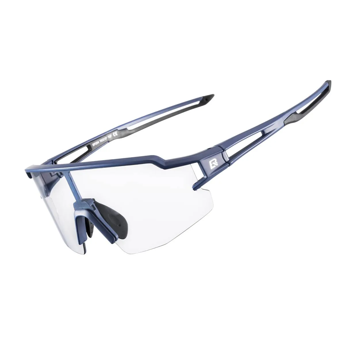 ROCKBROS Half Frame Photochromic Sports Sunglasses Cycling Glasses UV400