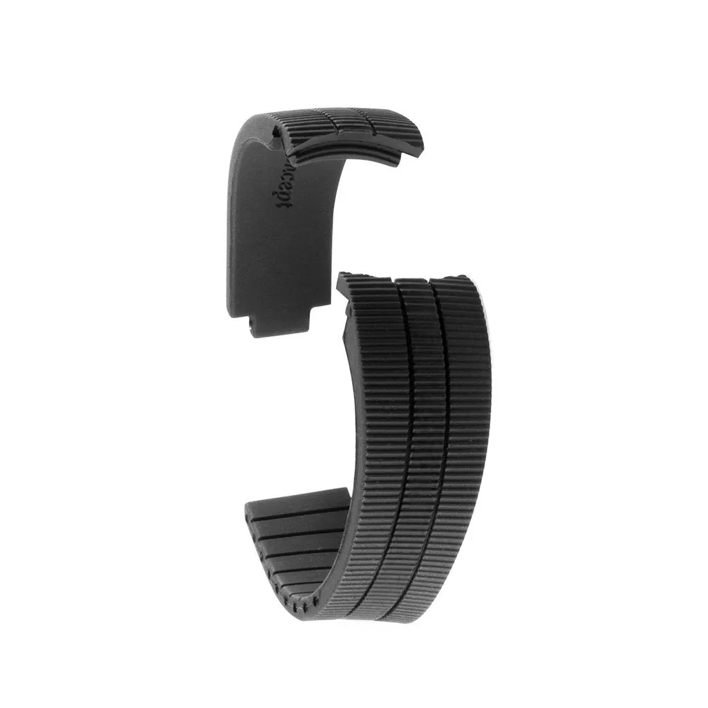 Rolex – Bracelet-montre caoutchouc R Strap "Racer" - Rubber (blanc, rouge, orange...)