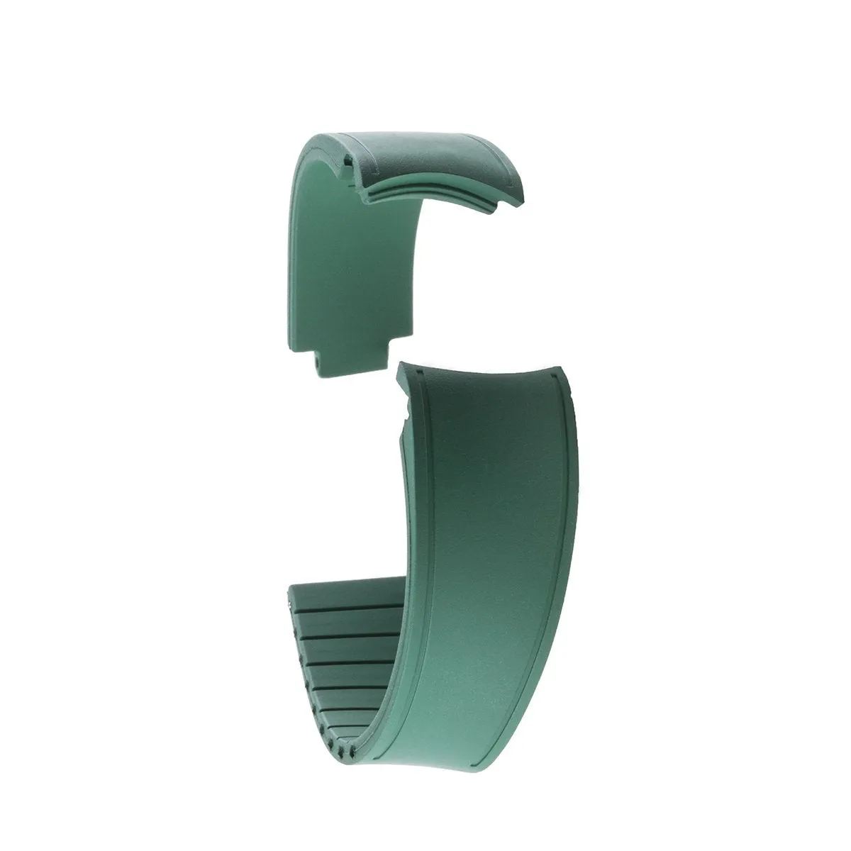 Rolex – Bracelet-montre caoutchouc R Strap – Rubber (noir, marron, gris, bleu, rouge, blanc, orange, kaki, blanc)