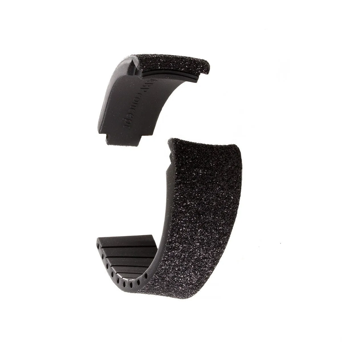 Rolex – Bracelet-montre cuir R Strap – Veau pailleté (noir, champagne, or, argent)