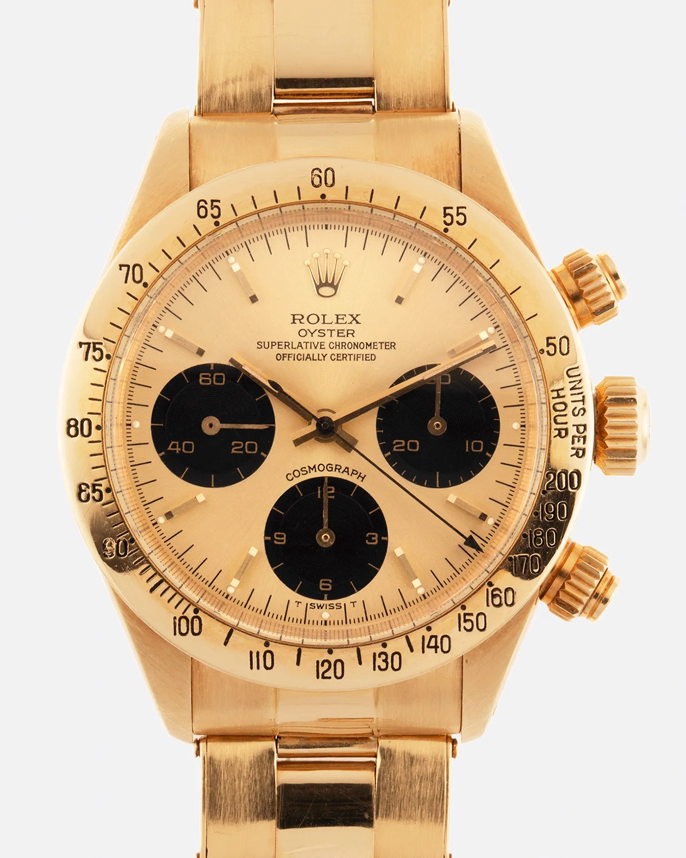 Rolex Cosmograph Daytona 6265 Yellow Gold