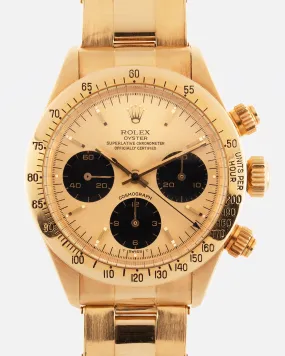 Rolex Cosmograph Daytona 6265 Yellow Gold