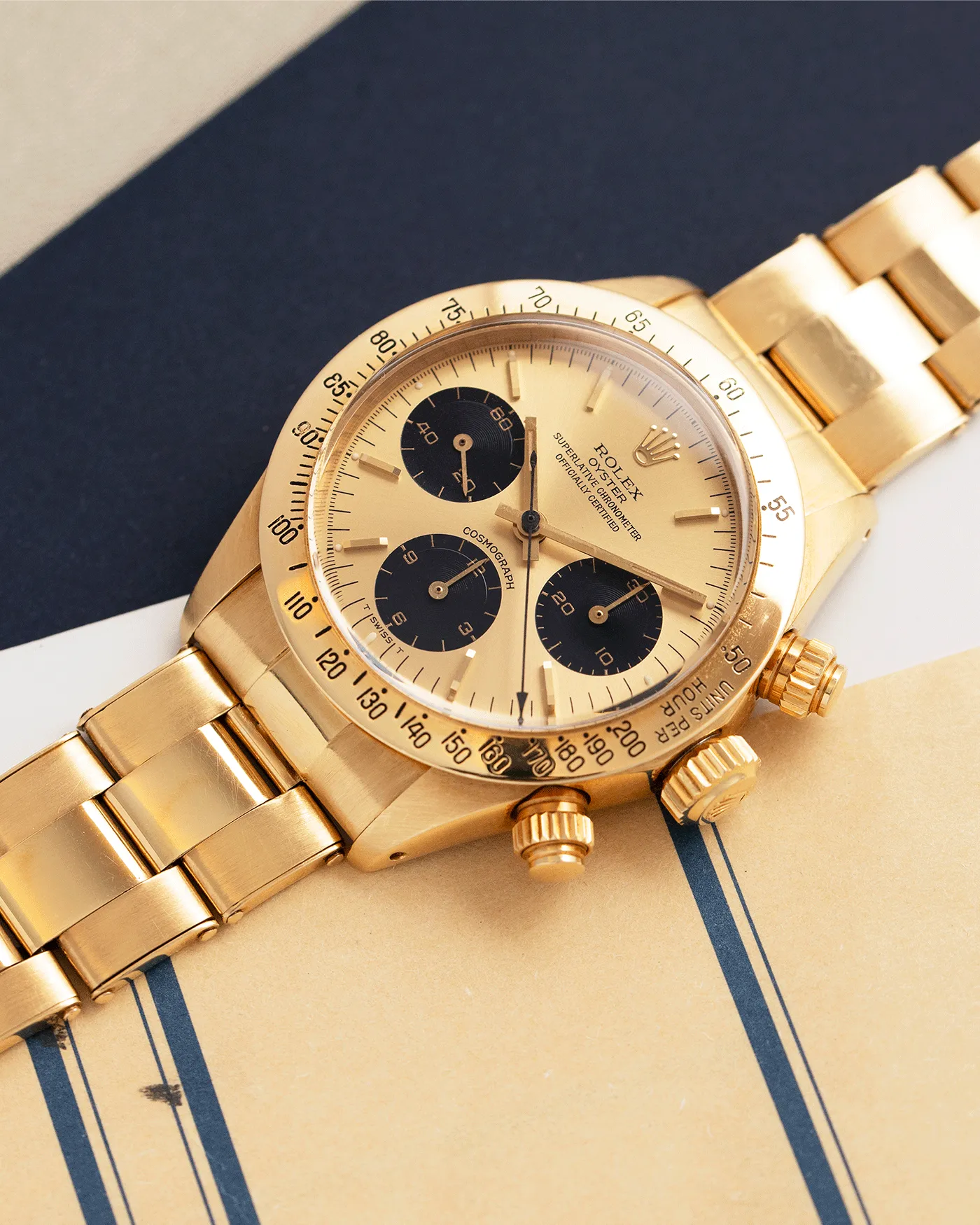 Rolex Cosmograph Daytona 6265 Yellow Gold