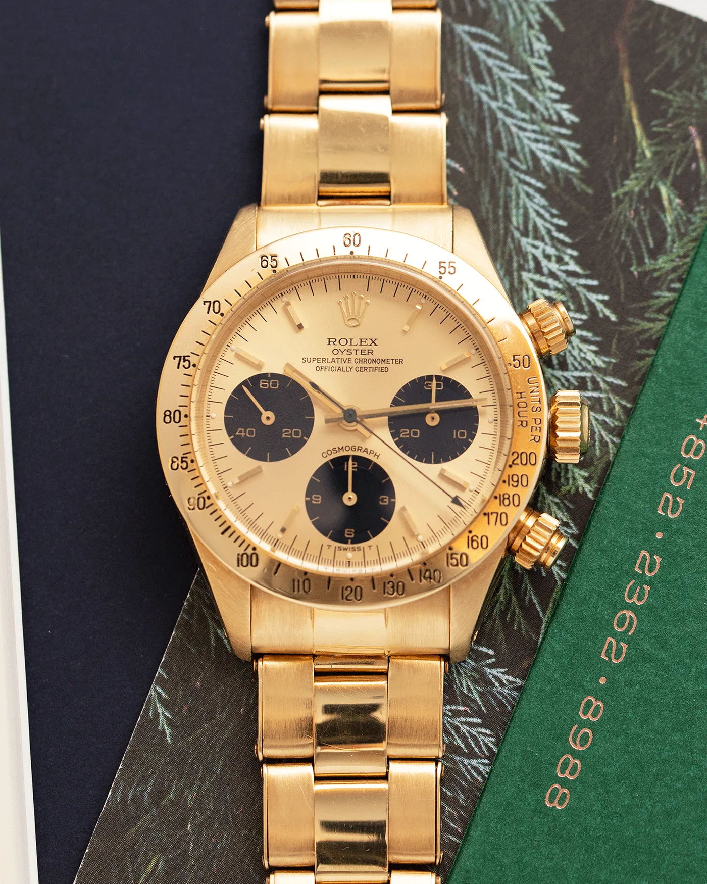 Rolex Cosmograph Daytona 6265 Yellow Gold