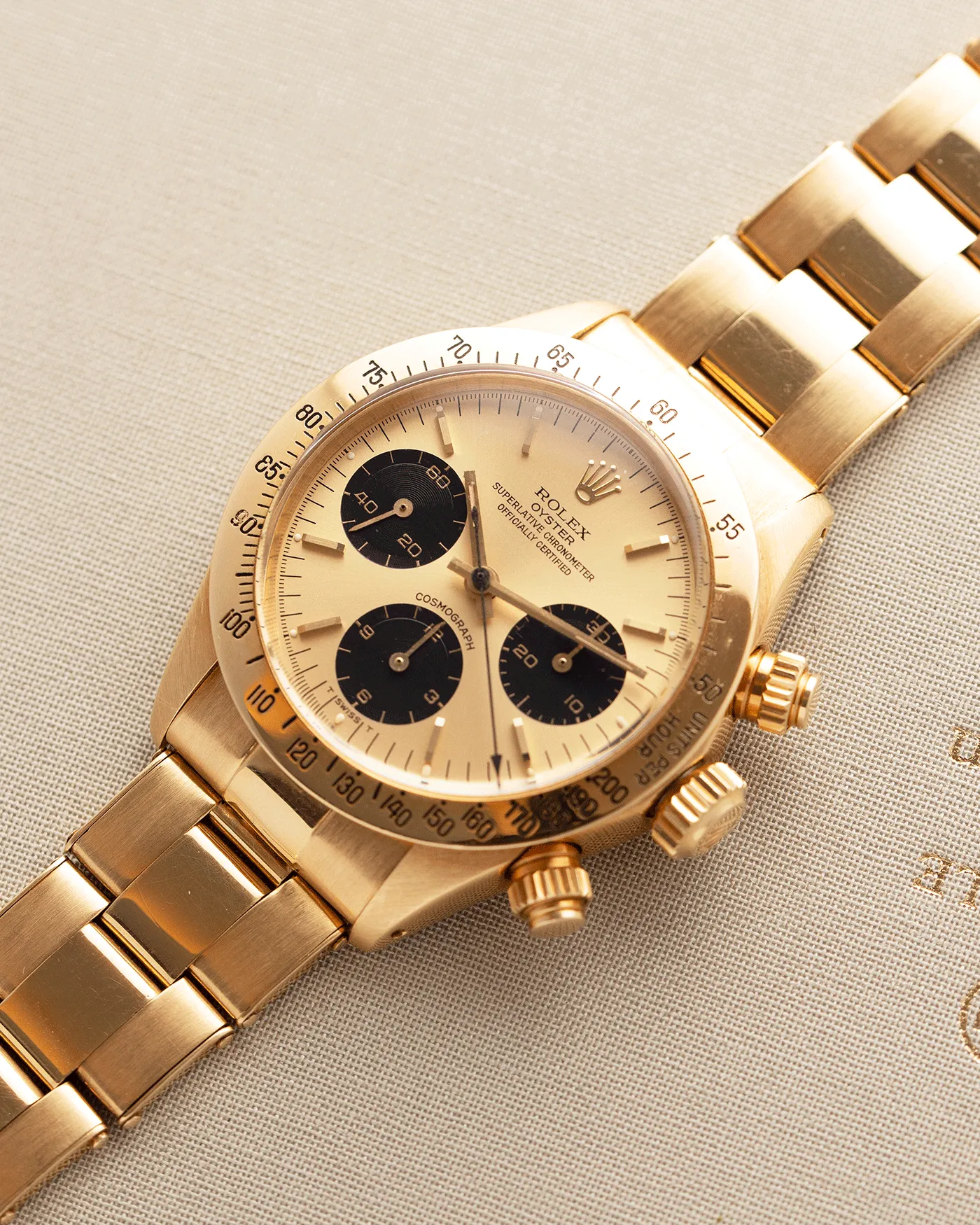 Rolex Cosmograph Daytona 6265 Yellow Gold
