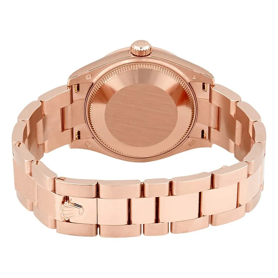 Rolex Datejust 31 Automatic Mother of Pearl Diamond Dial Ladies 18 ct Everose Gold President Watch 278285MDP