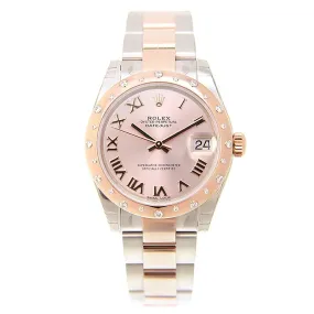 Rolex Datejust 31 Automatic Pink Dial Ladies Watch 178341 PRO