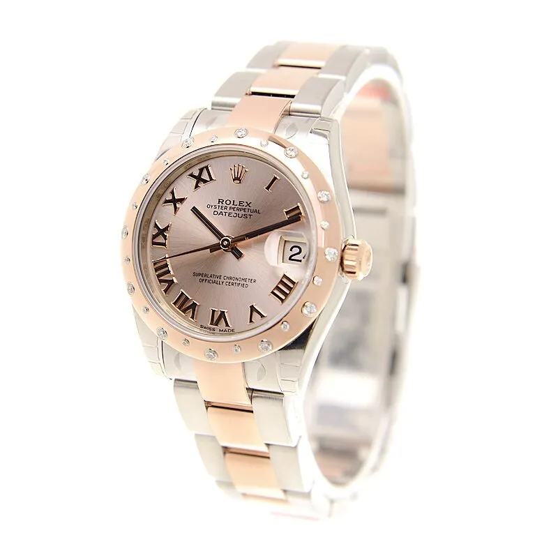 Rolex Datejust 31 Automatic Pink Dial Ladies Watch 178341 PRO
