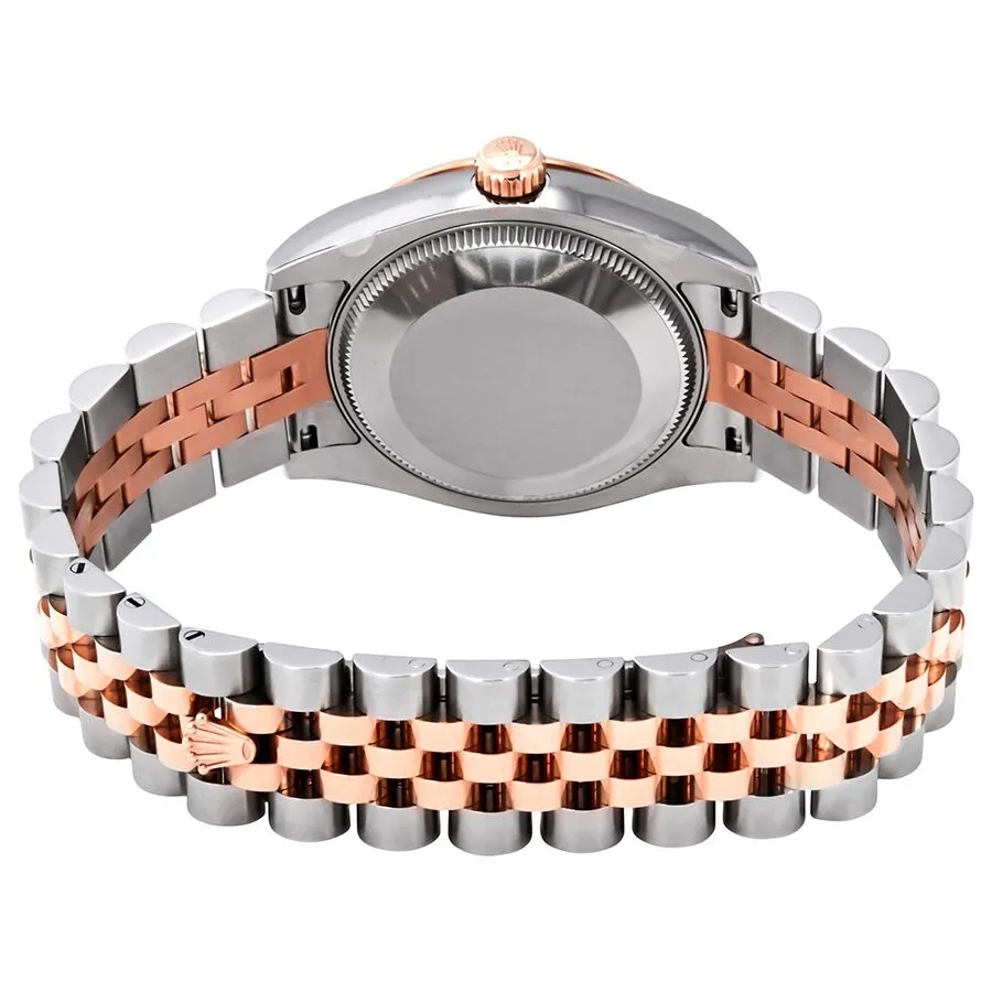 Rolex Datejust 31 Pink Jubilee Diamond Dial Ladies Steel and 18kt Everose Gold Watch 178341PJDJ