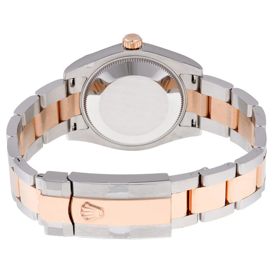 Rolex Datejust Lady 31 Pink Raised Floral Motif Dial Stainless Steel and 18K Everose Gold Oyster Bracelet Automatic Watch 178241PFAO