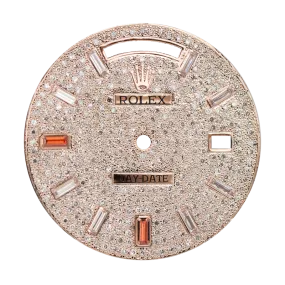 Rolex Day-Date 40mm Diamonds Set Custom Dial