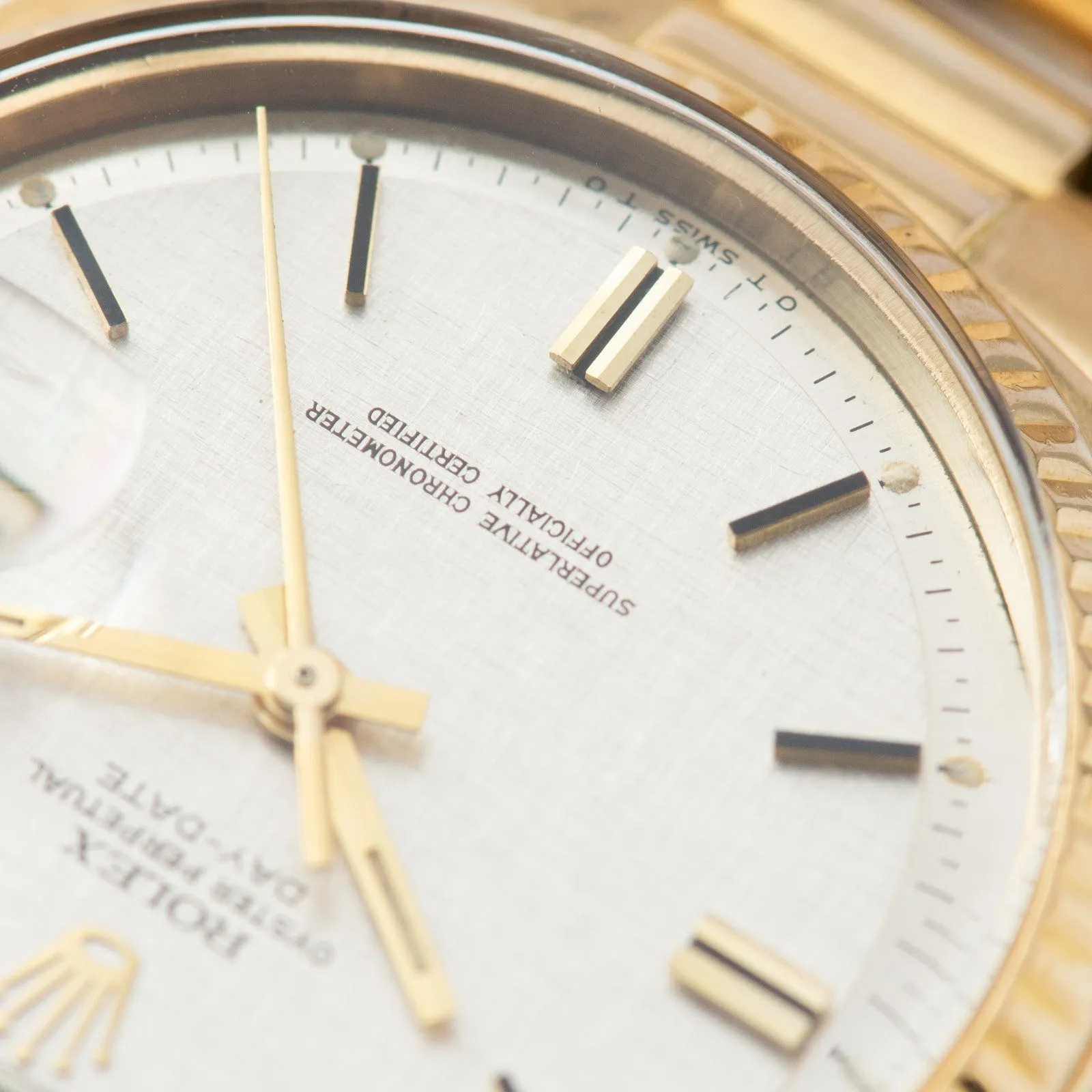 Rolex Day-Date Linen Dial 1803