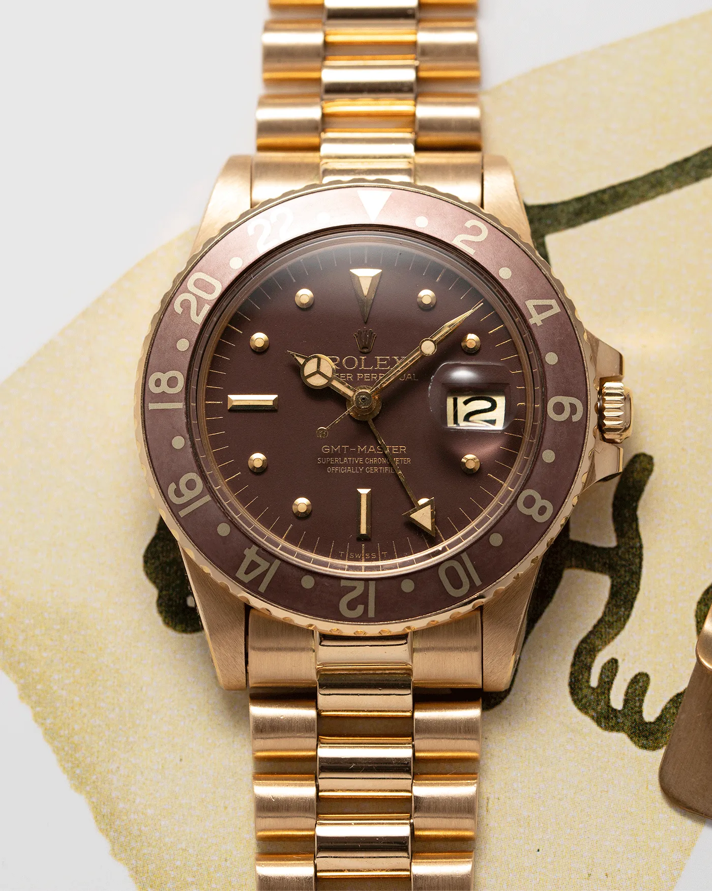 Rolex GMT-Master Ref. 1675/8 'President' Full Set