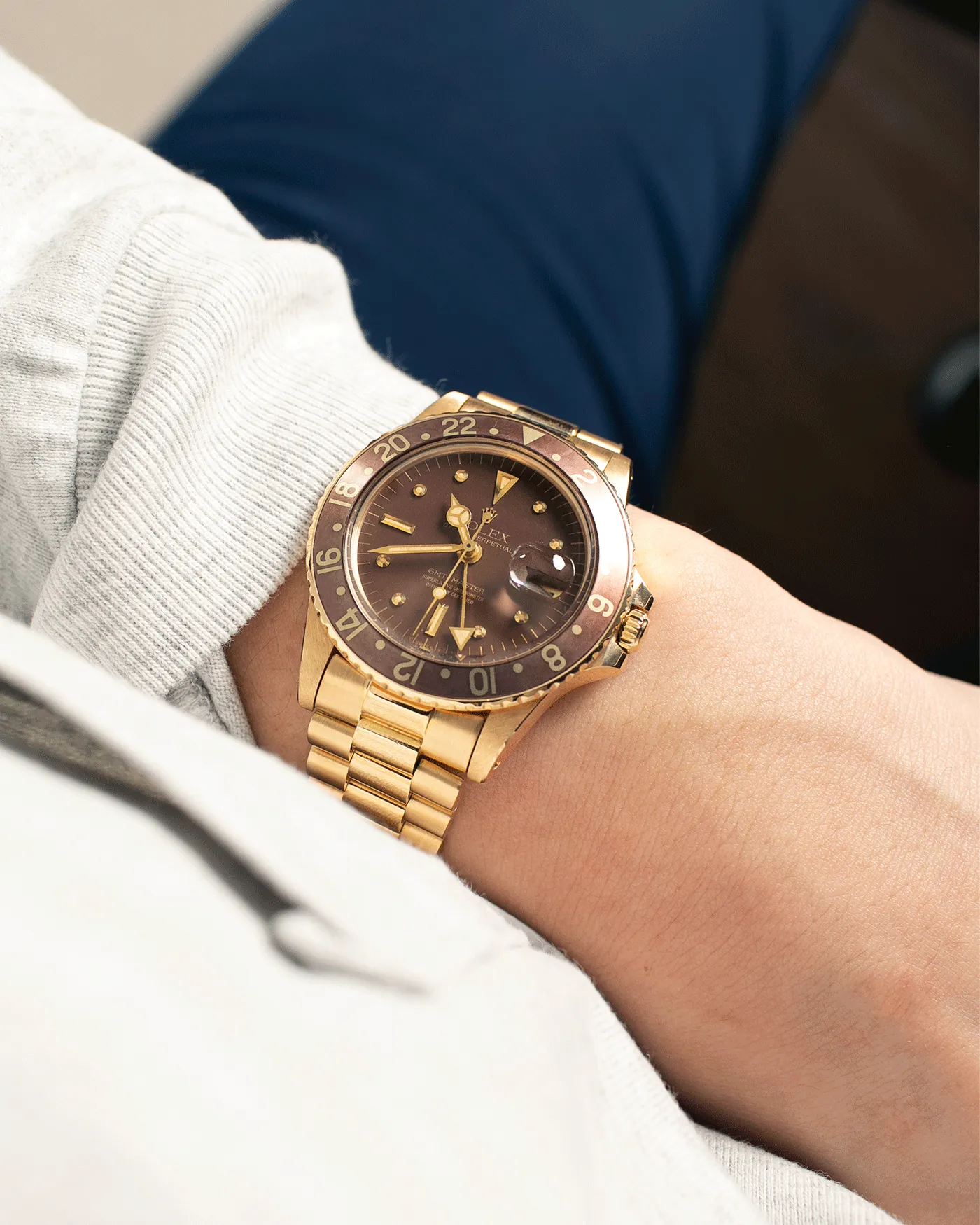 Rolex GMT-Master Ref. 1675/8 'President' Full Set